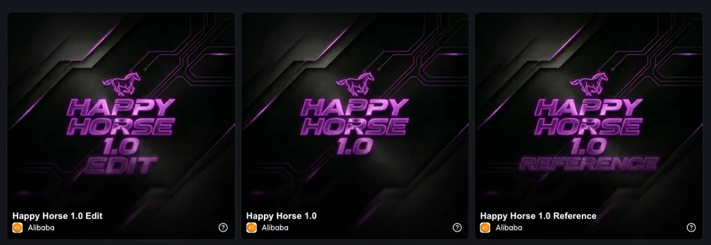 Happy Horse 1.0 video models & Meshy 6 multi-reference