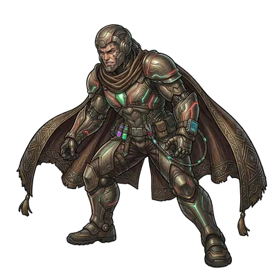 Kael: A rough-and-tumble Mecha pilot