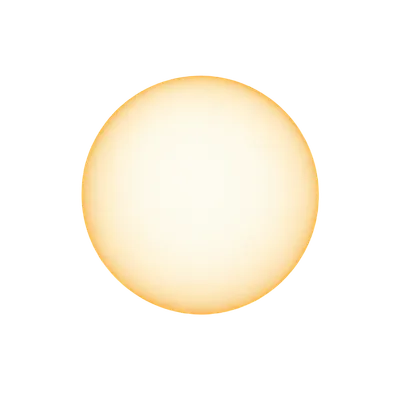 F-class: a yellow-white sun
