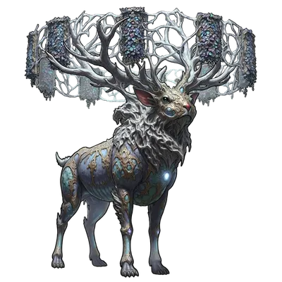 Crownstag: A grassland apex creature