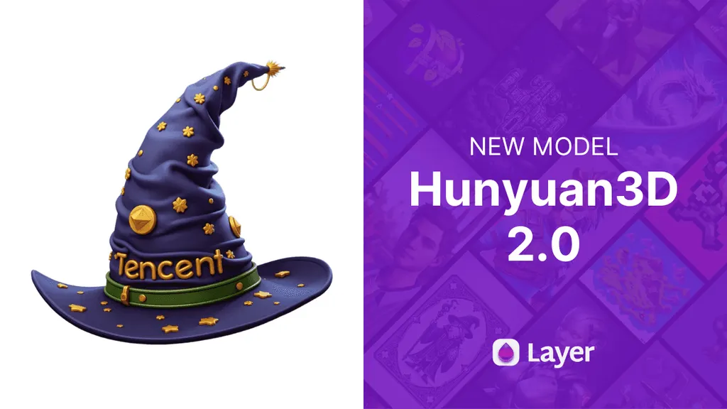 Expanding 3D Creation on Layer with Hunyuan3D 2.0 by Tencent